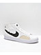 Nike SB BLZR Court Mid White & Black Skate Shoes
