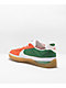 Nike SB BRSB Deep Orange & Green Skate Shoes 