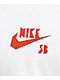 Nike SB Barking White T-Shirt - Thumbnail image 3 of 3