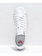 Nike SB Blazer Court White & White Skate Shoes