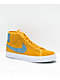 Nike SB Blazer Mid GT Pro University Gold & Game Royal Skate Shoes - Thumbnail image 1 of 5
