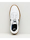 Nike SB Chron 2 White & Gum Canvas Skate Shoes - Thumbnail image 3 of 6
