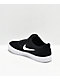 Nike SB Chron SLR Black & White Skate Shoes - Thumbnail image 2 of 4