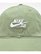 Nike SB Club Oil Green Strapback Hat - Thumbnail image 3 of 3