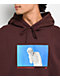Nike SB Corporate Skateboarding Brown Hoodie - Thumbnail image 3 of 3