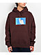 Nike SB Corporate Skateboarding Brown Hoodie - Thumbnail image 1 of 3