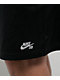 Nike SB Dri-Fit Jacquard Sport Black Skate Shorts - Thumbnail image 7 of 8