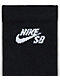 Nike SB Everyday Elevated Black 3 Pack Crew Socks - Thumbnail image 3 of 3