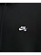 Nike SB Fleece Black Hoodie - Thumbnail image 4 of 4