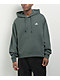 Nike SB Fleece Green Hoodie - Thumbnail image 1 of 3