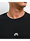 Nike SB Fleece Skate Black Crewneck Sweatshirt - Thumbnail image 2 of 3