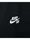 Nike SB Fleece Skate Black Crewneck Sweatshirt - Thumbnail image 3 of 3