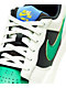 Nike SB Force 58 Bone, Black & Green Skate Shoes - Thumbnail image 7 of 8