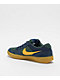 Nike SB Force 58 Midnight Navy, Fir, University Gold, & Gum Skate Shoes - Thumbnail image 2 of 5