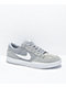 Nike SB Force 58 Wolf Grey & White Skate Shoes - Thumbnail image 1 of 4