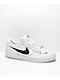 Nike SB Force 58 calzado de skate de cuero blanco y negro