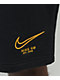 Nike SB GFX Black & Gold Sweat Shorts - Thumbnail image 4 of 5