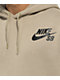 Nike SB Icon Tan Hoodie - Thumbnail image 3 of 3