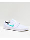 Nike SB Janoski RM White & Tropical Canvas Skate Shoes - Thumbnail image 1 of 4