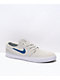 Nike SB Janoski Summit White & Blue Suede Skate Shoes - Thumbnail image 1 of 4