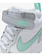 Nike SB Kids Court Borough Platinum White & Mint Shoes - Thumbnail image 6 of 6