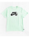 Nike SB Kids Logo Barely Green T-Shirt - Thumbnail image 1 of 2