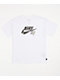 Nike SB Kids Logo White T-Shirt - Thumbnail image 1 of 2