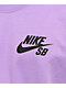 Nike SB LBR Star Camiseta Violeta