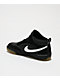 Nike SB Leo React Black & White Skate Shoes - Thumbnail image 2 of 5