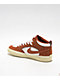 Nike SB Leo React Russet Brown & Coconut Skate Shoes - Thumbnail image 2 of 5