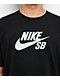 Nike SB Logo Black & Pistachio T-Shirt - Thumbnail image 2 of 2