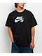 Nike SB Logo Black & Pistachio T-Shirt - Thumbnail image 1 of 2