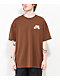 Nike SB Logo Cacao & White T-Shirt - Thumbnail image 1 of 2