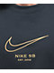 Nike SB Luxury Black & Gold T-Shirt - Thumbnail image 2 of 2