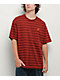 Nike SB Max90 Striped Red T-Shirt - Thumbnail image 1 of 3