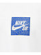 Nike SB Mosaic White T-Shirt - Thumbnail image 3 of 3