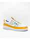 Nike SB Nyjah Free 2 Dark Sulfur & White Skate Shoes