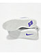Nike SB Nyjah Free 2 Wolf Grey, White & Purple Skate Shoes