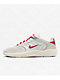 Nike SB Vertebrae Summit White & University Red Skate Shoes - Thumbnail image 4 of 8