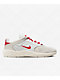 Nike SB Vertebrae Summit White & University Red Skate Shoes - Thumbnail image 1 of 8