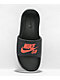 Nike SB Victori One SB Slide Black & Team Orange Slide Sandals - Thumbnail image 3 of 4