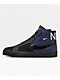 Nike SB Zoom Blazer Mid PRM Midnight Navy & Black Skate Shoes - Thumbnail image 2 of 9
