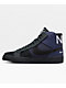 Nike SB Zoom Blazer Mid PRM Midnight Navy & Black Skate Shoes - Thumbnail image 3 of 9
