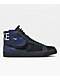 Nike SB Zoom Blazer Mid PRM Midnight Navy & Black Skate Shoes - Thumbnail image 4 of 9
