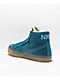 Nike SB Zoom Blazer Mid PRM Plus Green Abyss Skate Shoes - Thumbnail image 2 of 4