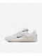Nike SB Zoom Nyjah 4 White & Black Skate Shoes - Thumbnail image 2 of 7