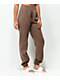 Nike Sports Wear Essential Fleece Brown Sweatpants - Thumbnail image 6 of 7