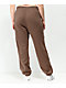 Nike Sports Wear Essential Fleece Brown Sweatpants - Thumbnail image 2 of 7