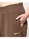 Nike Sports Wear Essential Fleece Brown Sweatpants - Thumbnail image 7 of 7