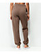 Nike Sports Wear Essential Fleece Brown Sweatpants - Thumbnail image 5 of 7